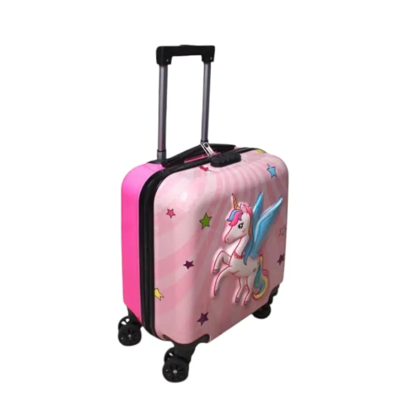 3D Unicorn Kid's Luggage