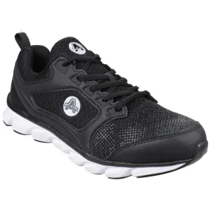 Amblers Safety AS707 Lightweight Non Leather Safety Trainer Black