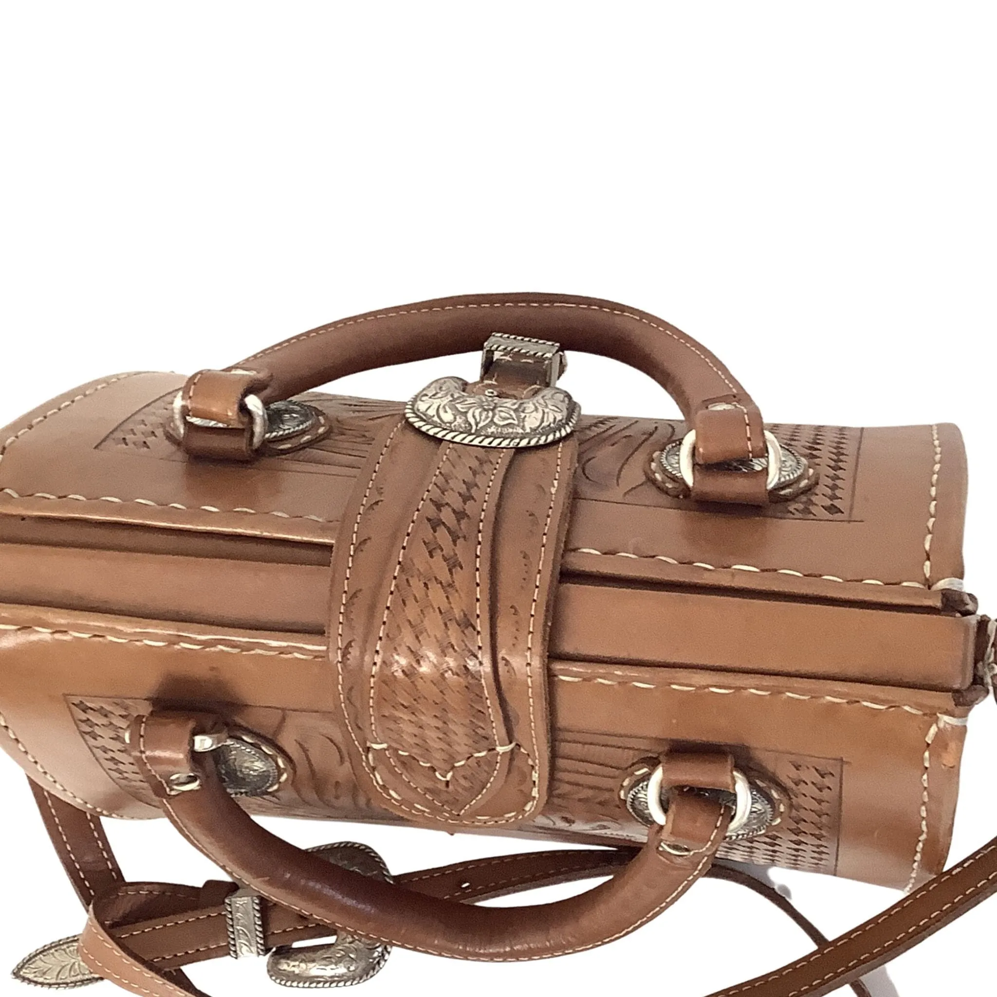 American West Tooled Purse