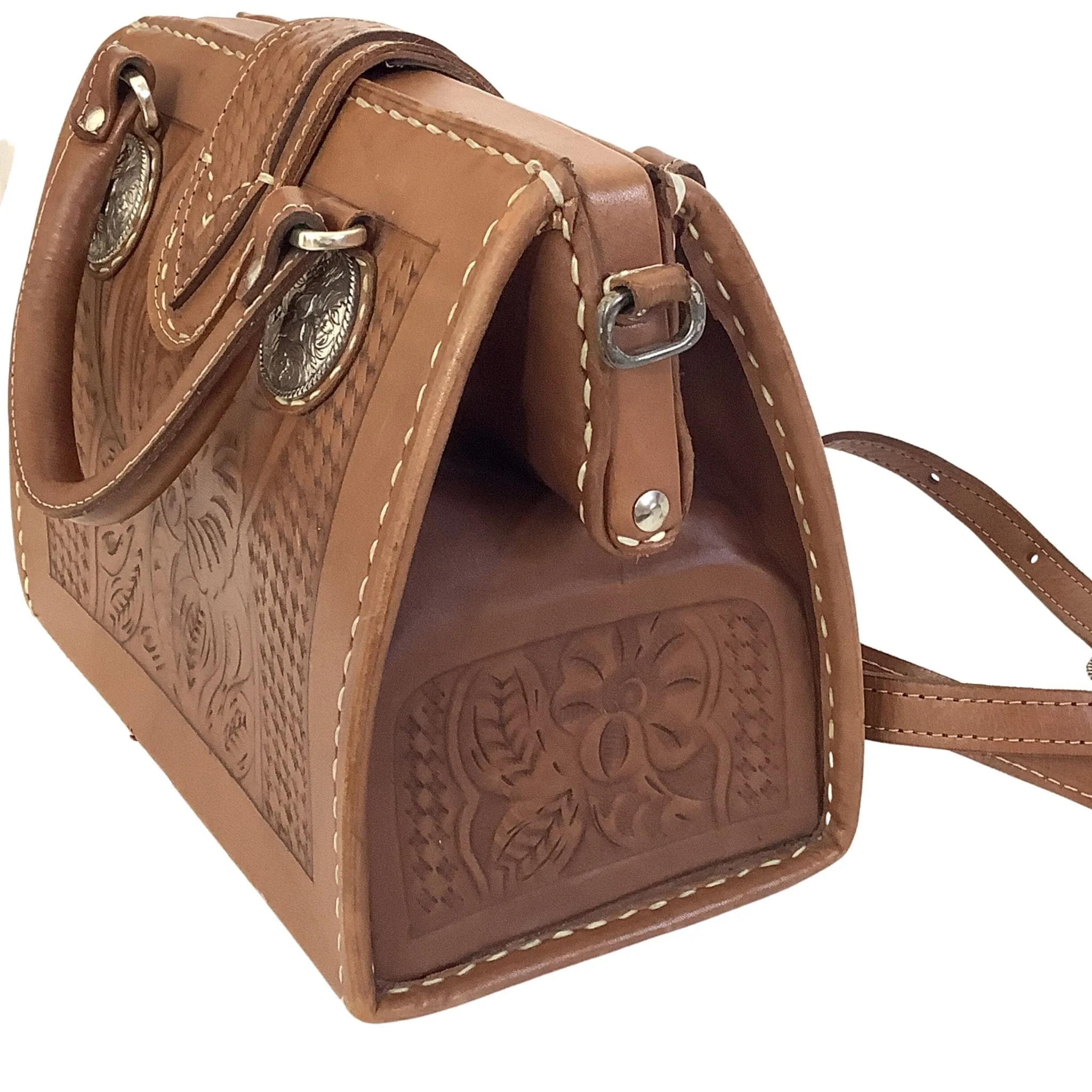 American West Tooled Purse