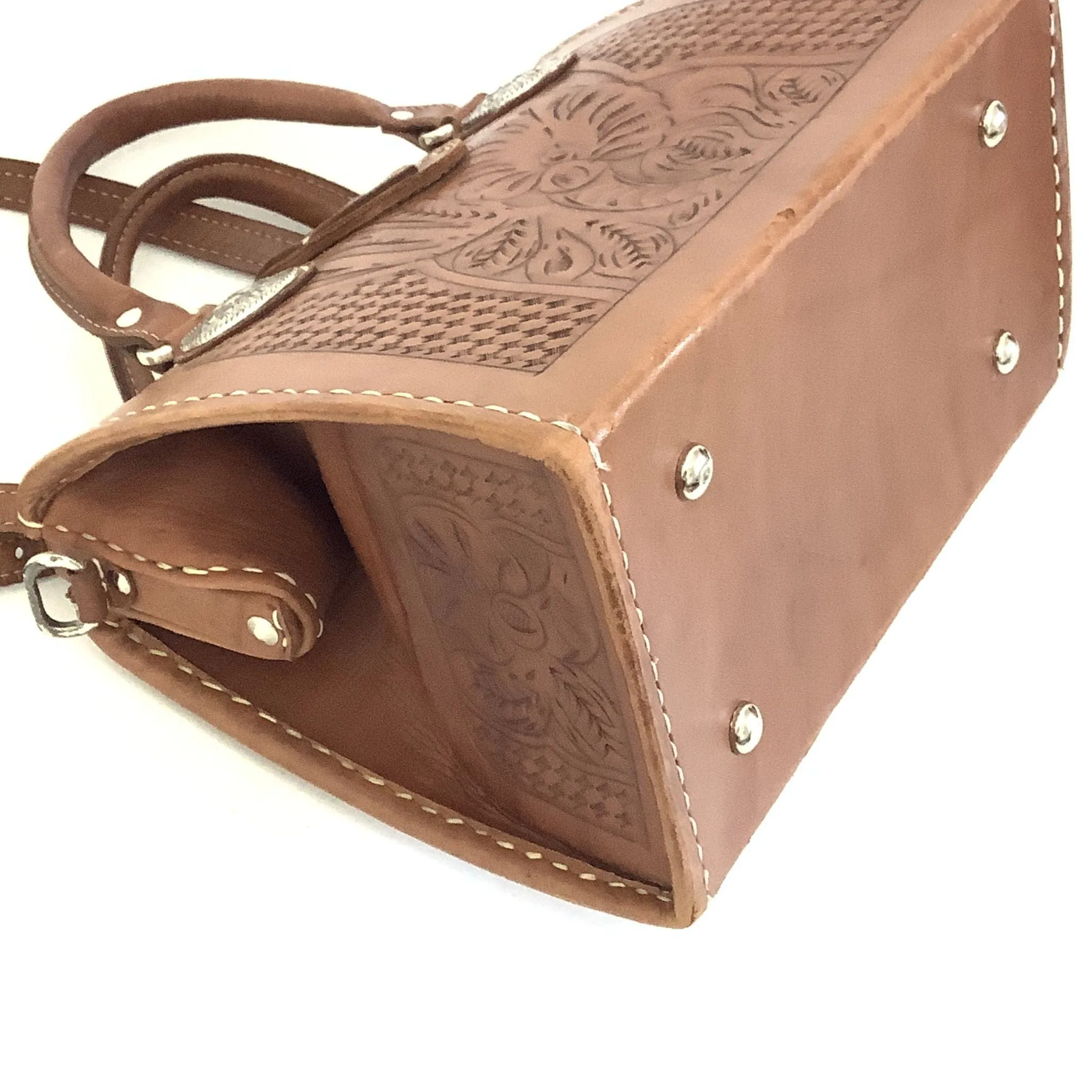 American West Tooled Purse