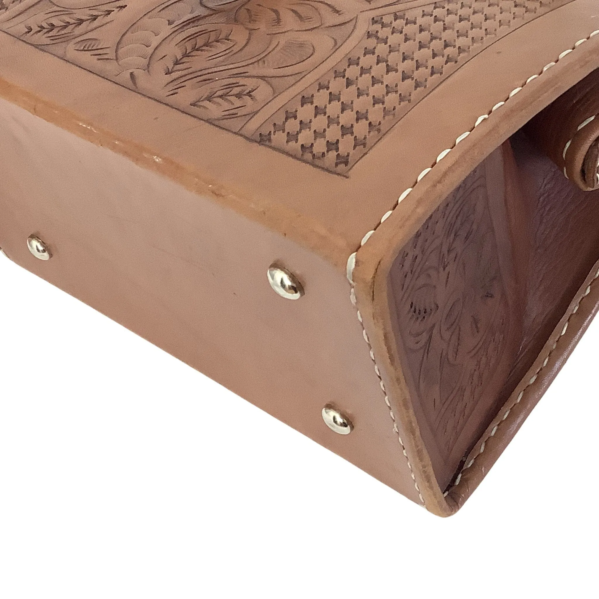 American West Tooled Purse