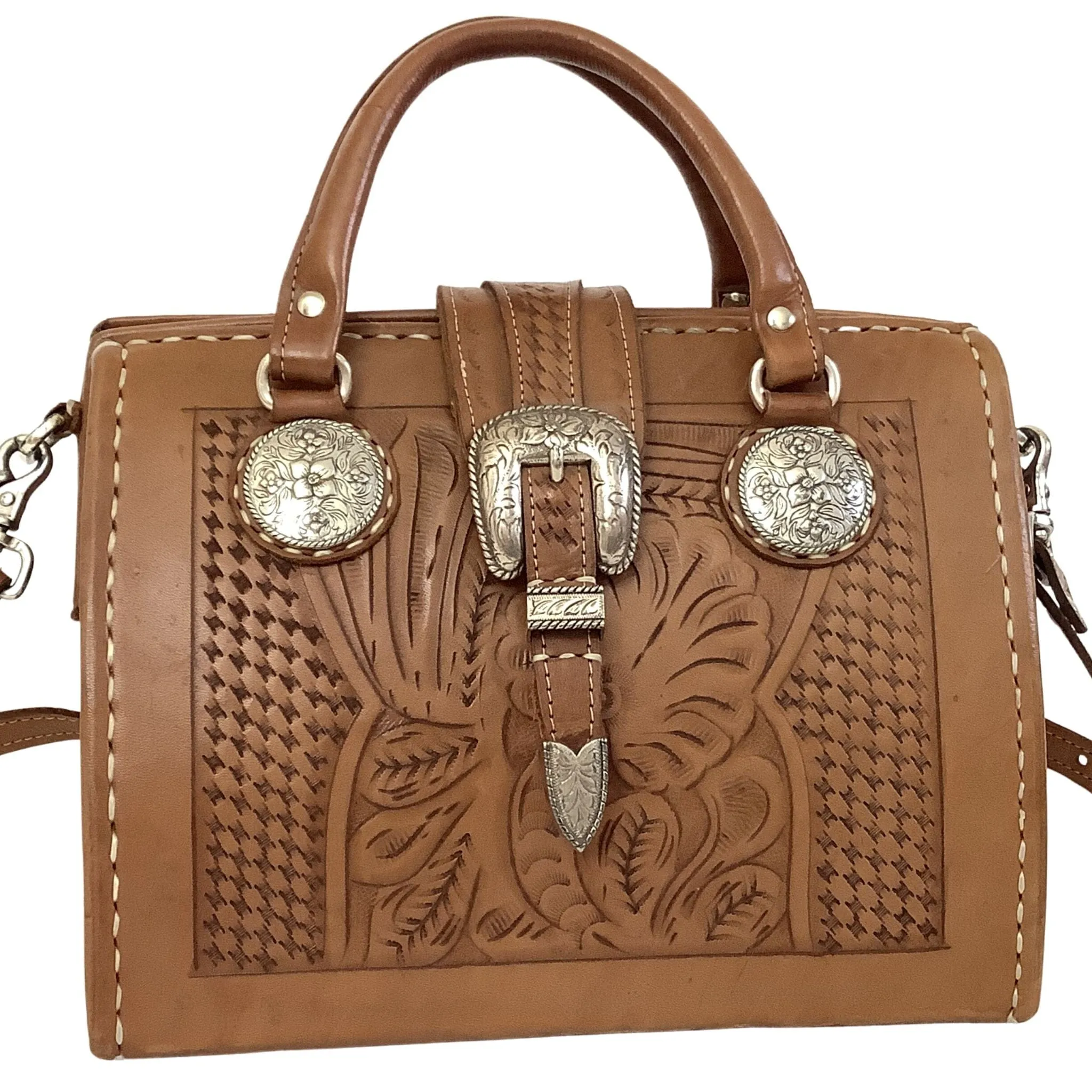 American West Tooled Purse