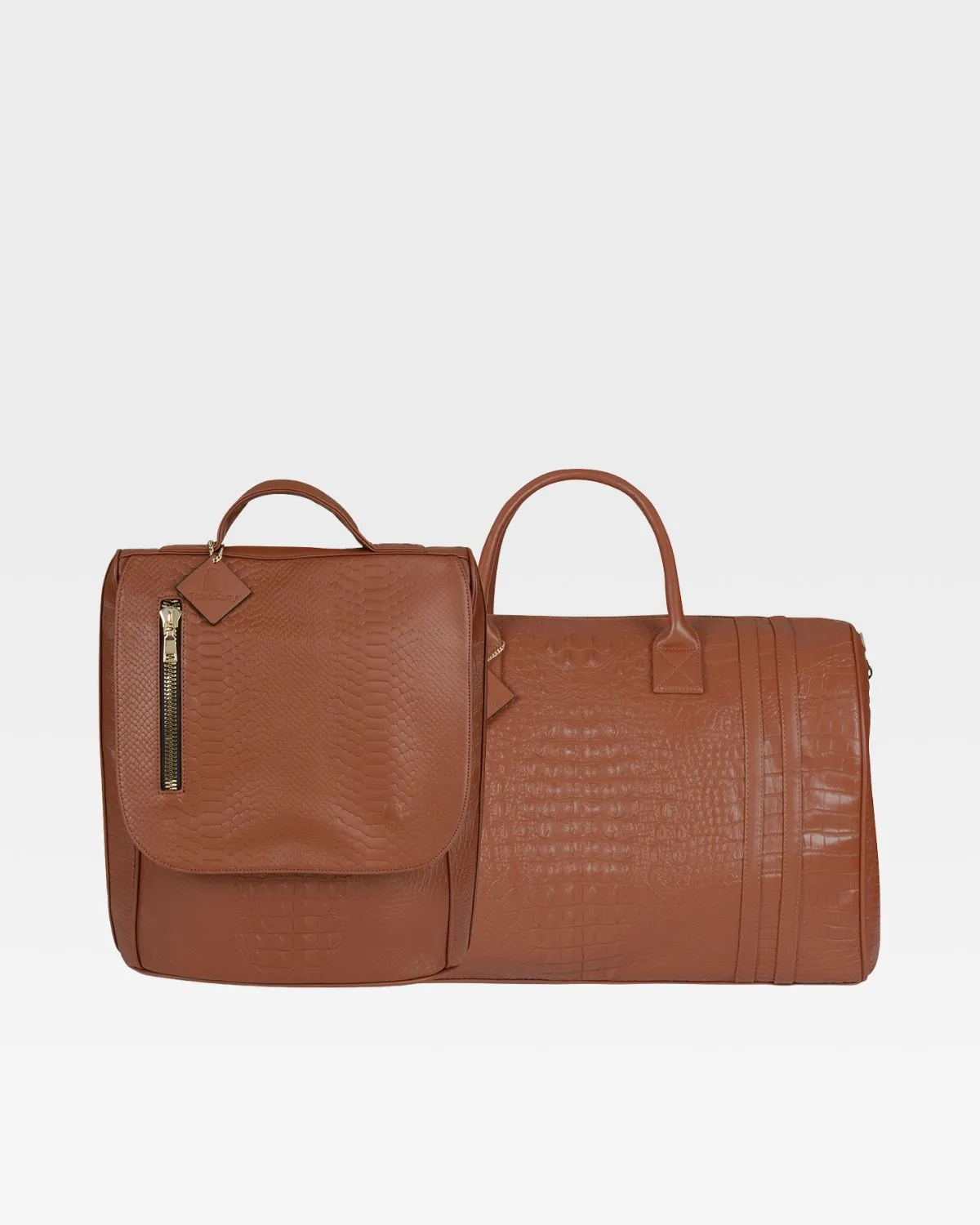 Apollo 2 Travel Set in Caramel