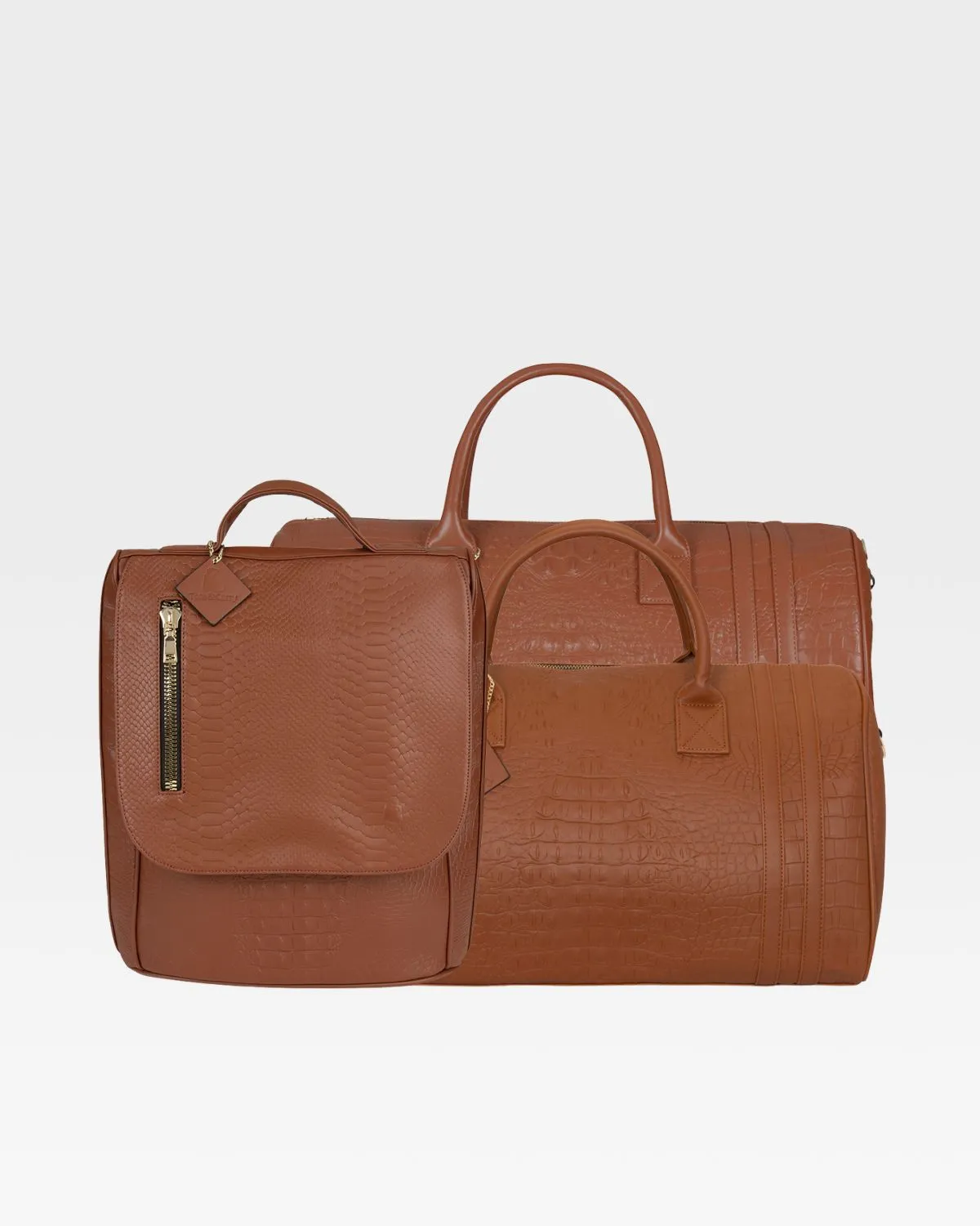 Apollo 2 Travel Set in Caramel