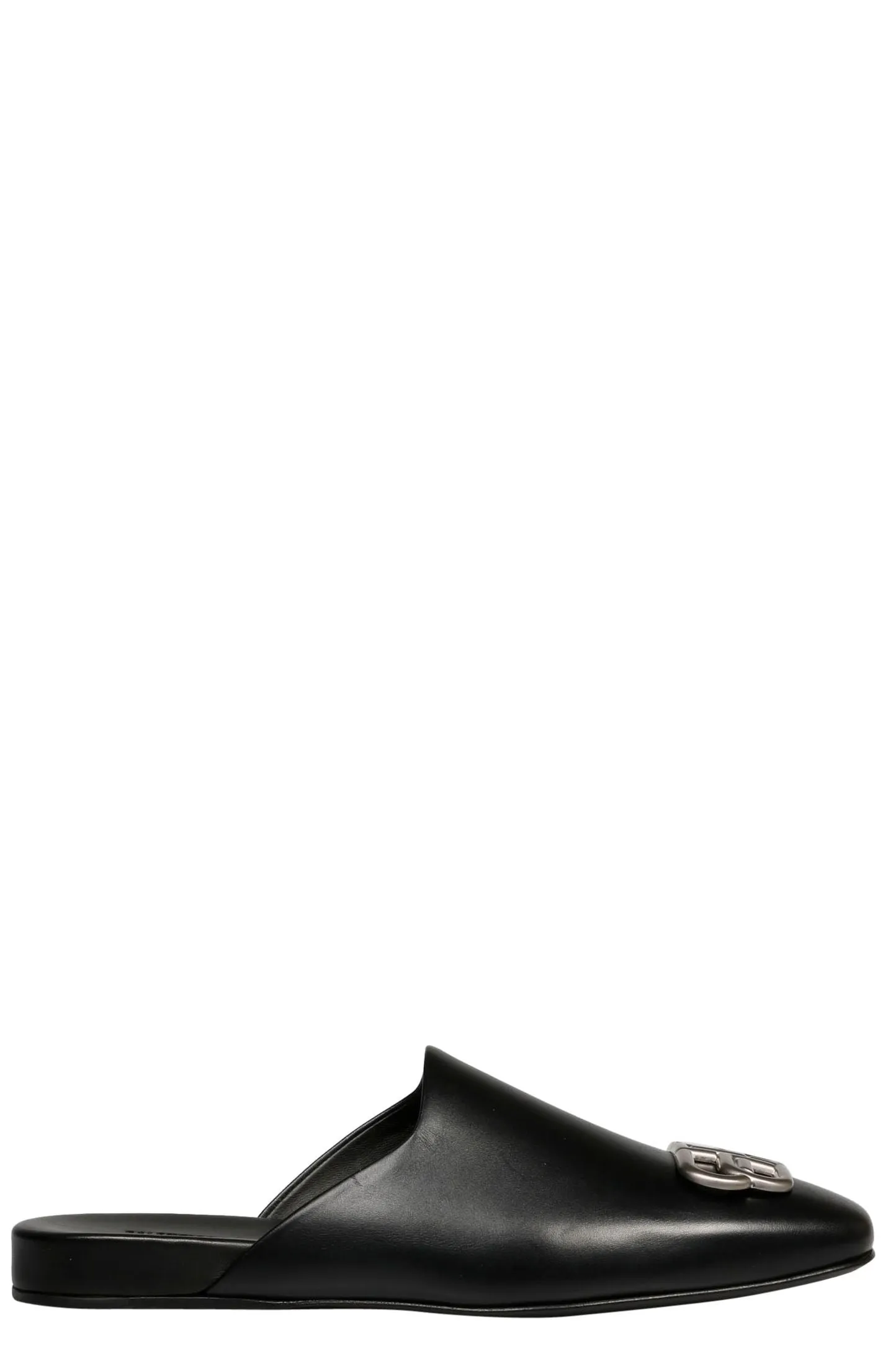 Balenciaga BB Plaque Mules