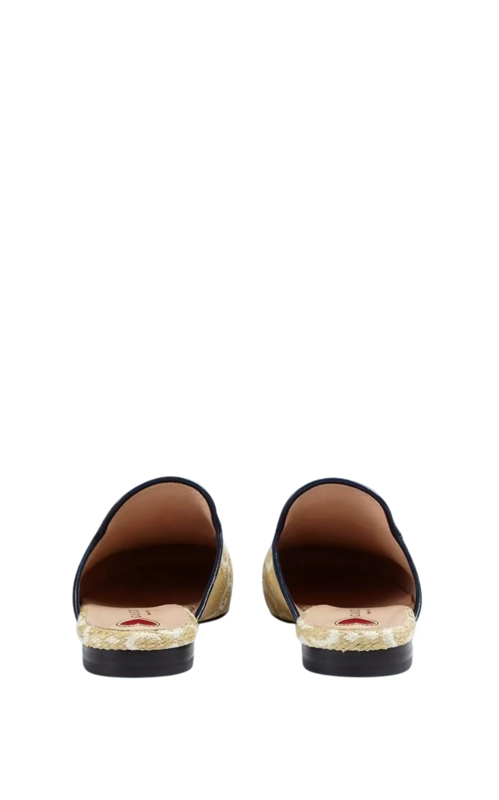 Beige GG Princetown Loafers