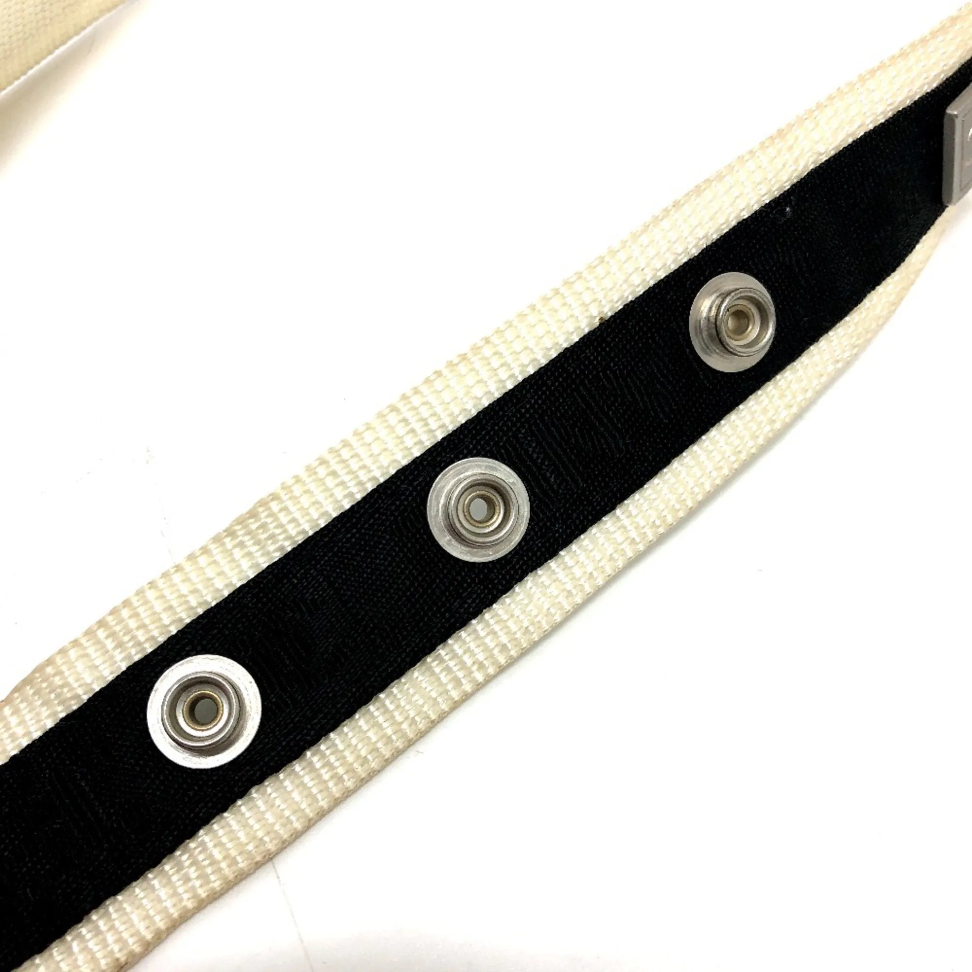 Chanel 03P Sports belt Black White