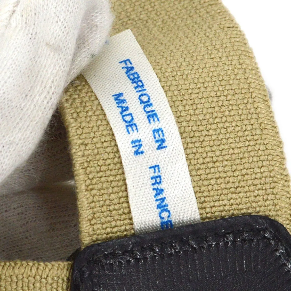 CHANEL 1997 Spring Suspenders Beige AK38023g