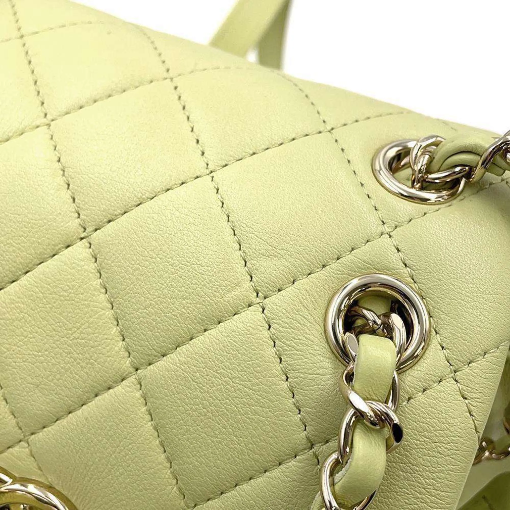 CHANEL Backpack Matelasse Coco Mark Lambskin AS2908