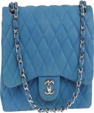 Chanel Classic Clutch With Chain – CWC Lambskin Blue SiLouis Vuittoner-Toned