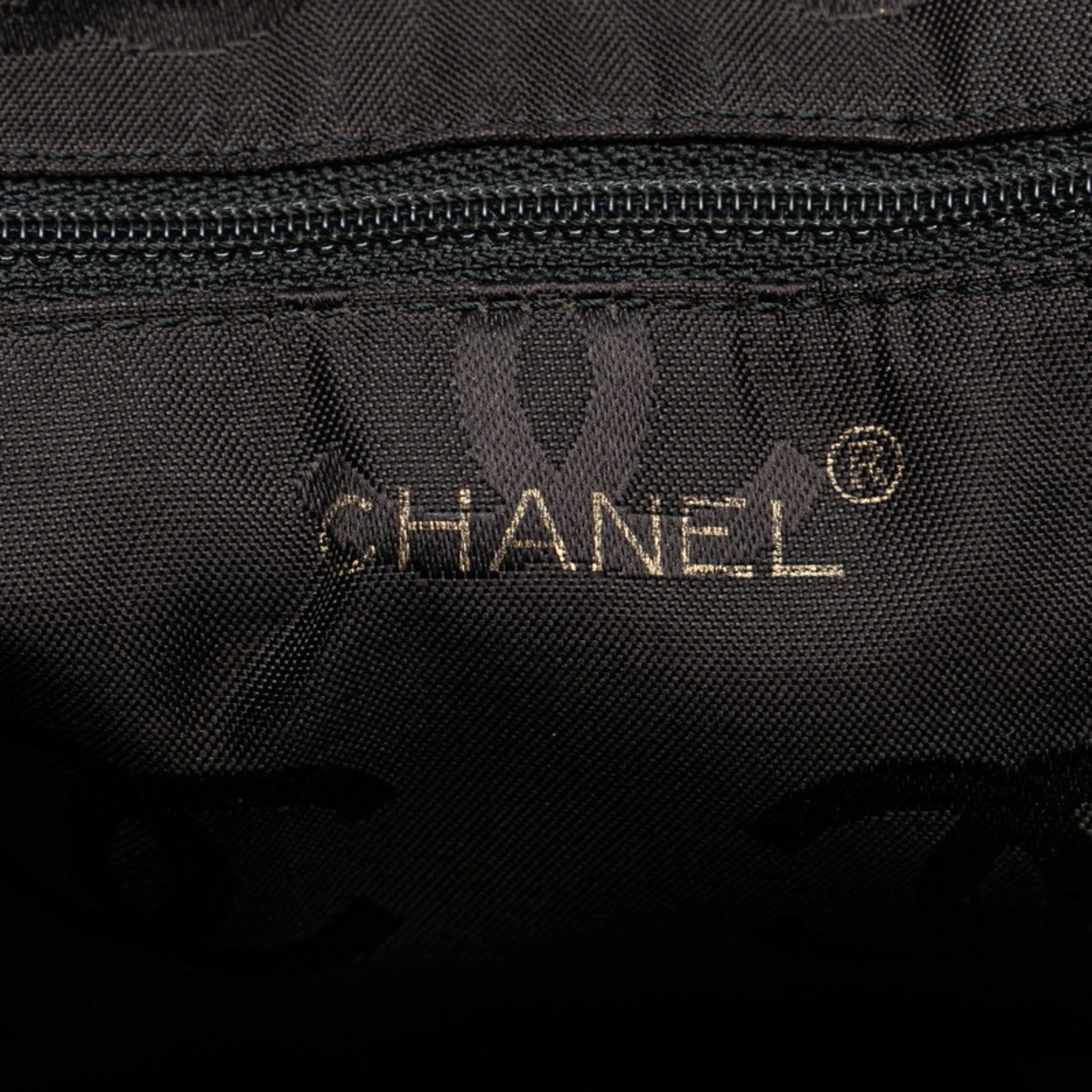 Chanel Coco Mark V Stitch Double Flap Chain Shoulder Bag Black Caviar Skin Women's CHANEL