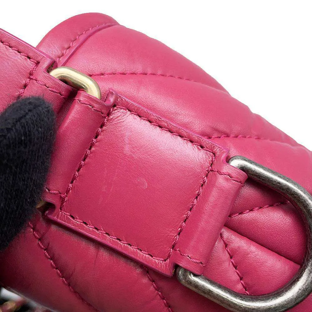 CHANEL Gabriel Hobo Bag Pink Leather