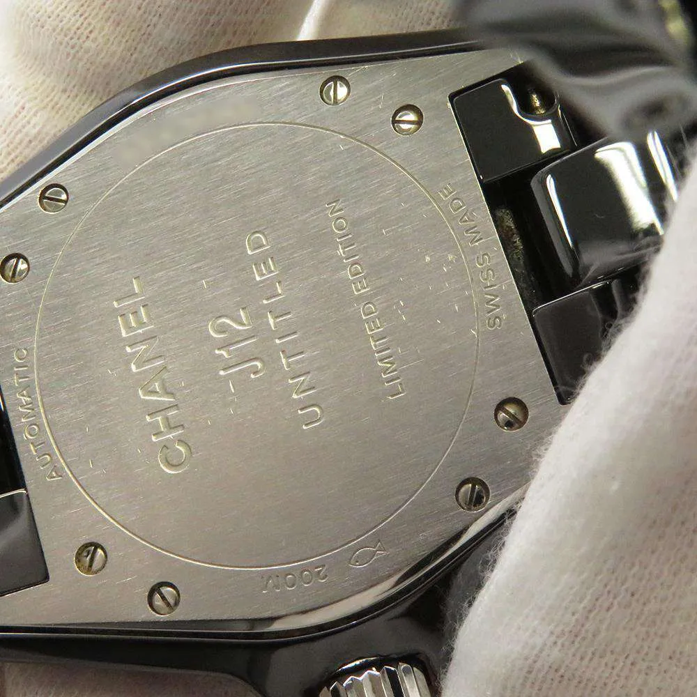 CHANEL J12 Untitled Limited to 1200 pieces worldwide W38mm Ceramic Black Dial H5581