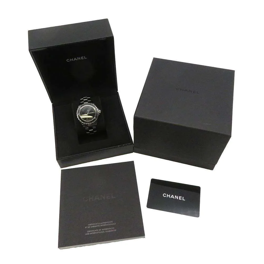 CHANEL J12 Untitled Limited to 1200 pieces worldwide W38mm Ceramic Black Dial H5581