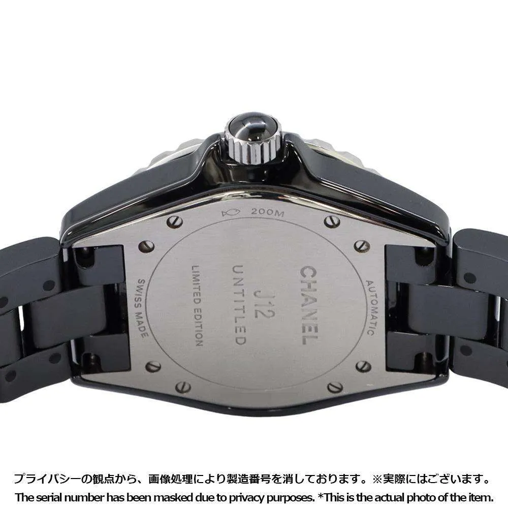 CHANEL J12 Untitled Limited to 1200 pieces worldwide W38mm Ceramic Black Dial H5581