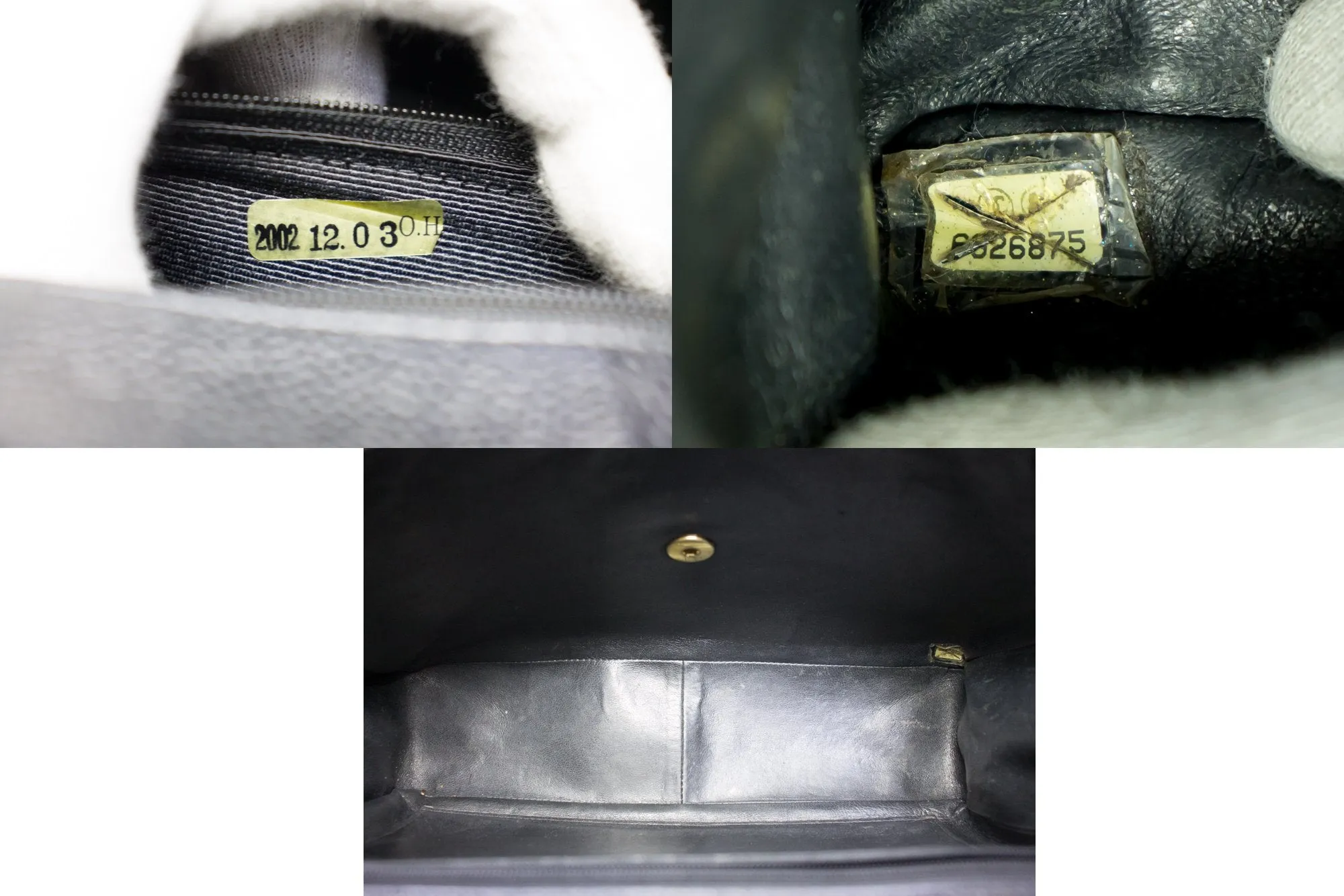 CHANEL Jumbo Caviar 11" Large Chain Shoulder Bag Flap Black Quilt
