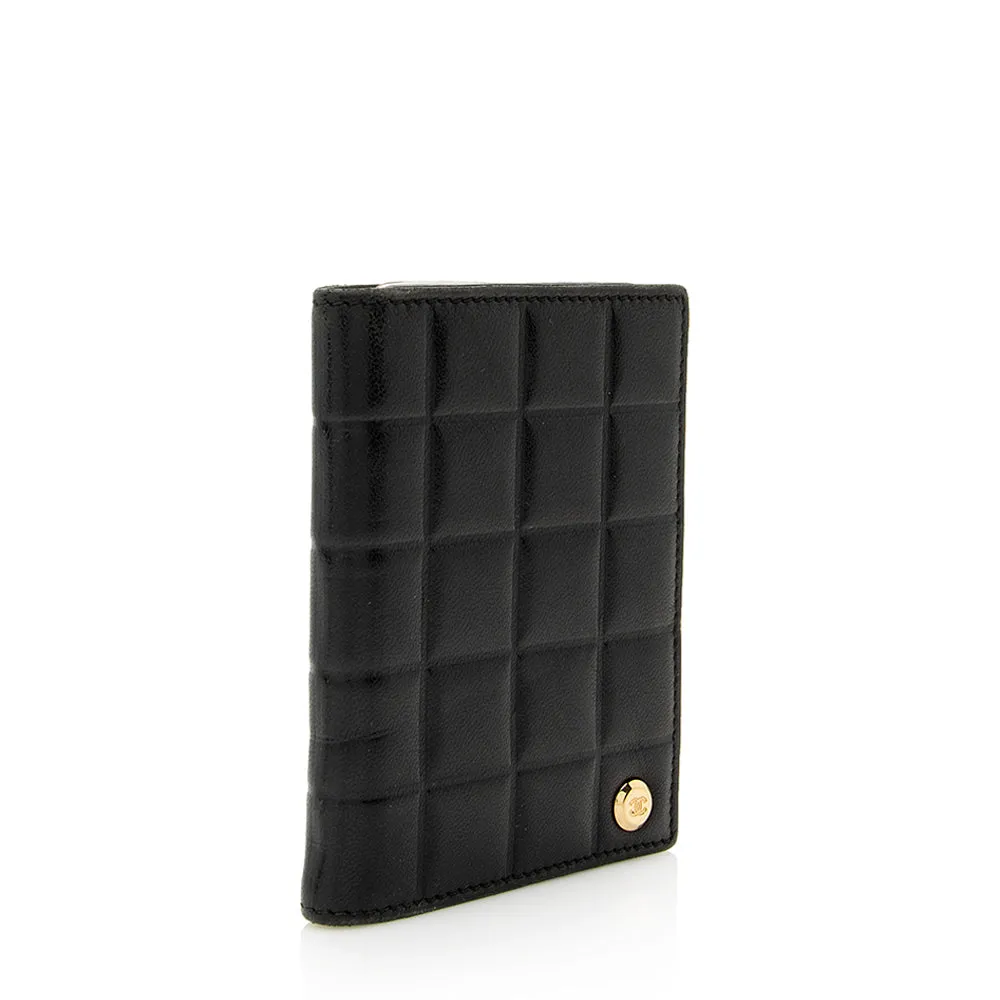 Chanel Lambskin Chocolate Bar Photo Holder - FINAL SALE (SHF-18991)