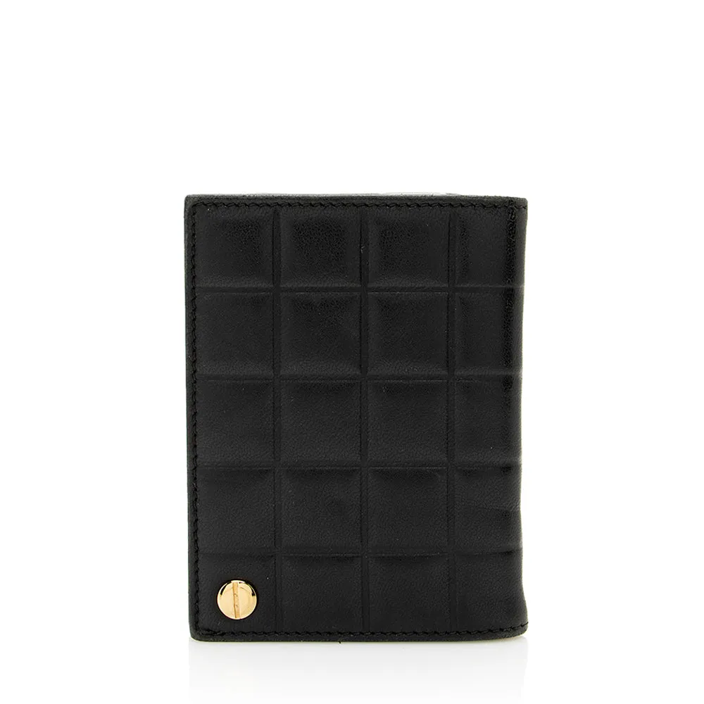 Chanel Lambskin Chocolate Bar Photo Holder - FINAL SALE (SHF-18991)