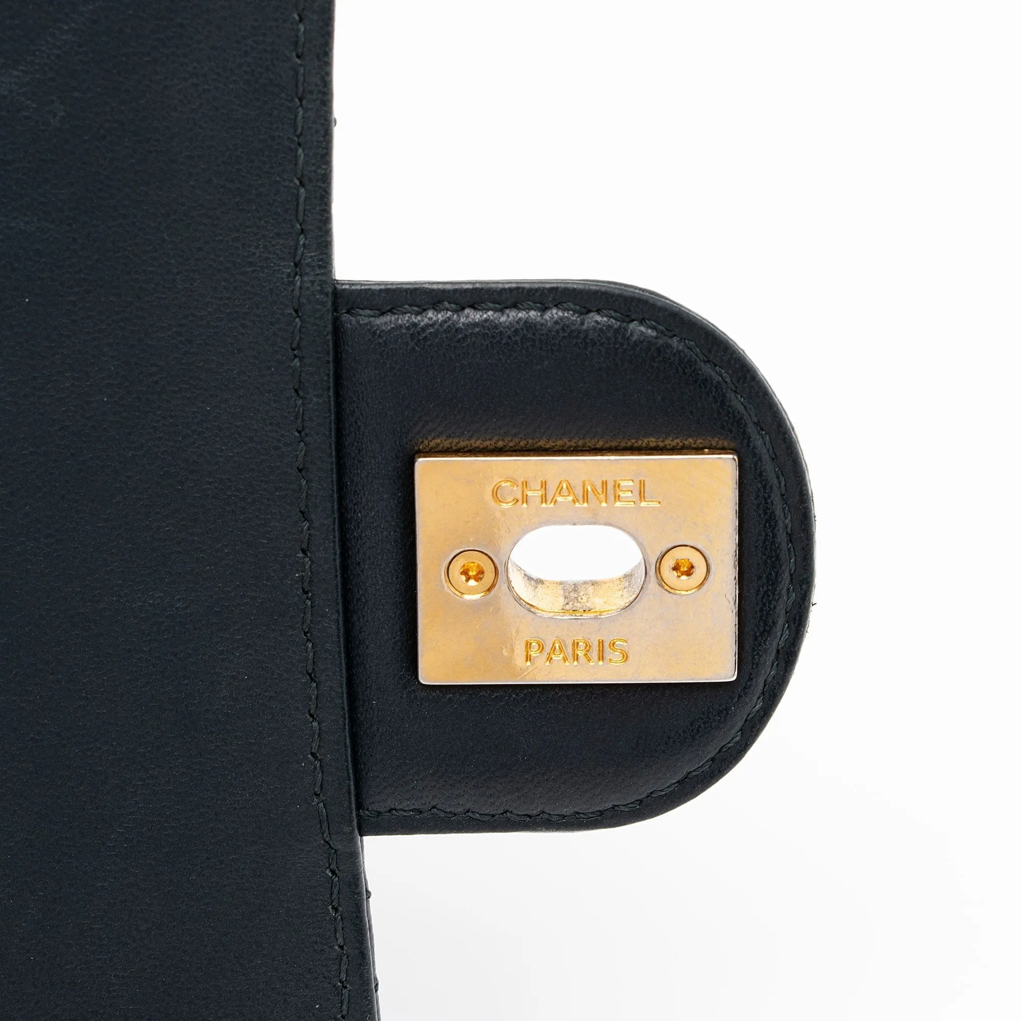 Chanel Lambskin Crossing Times Mini Flap Bag (SHF-Tv2M1K)