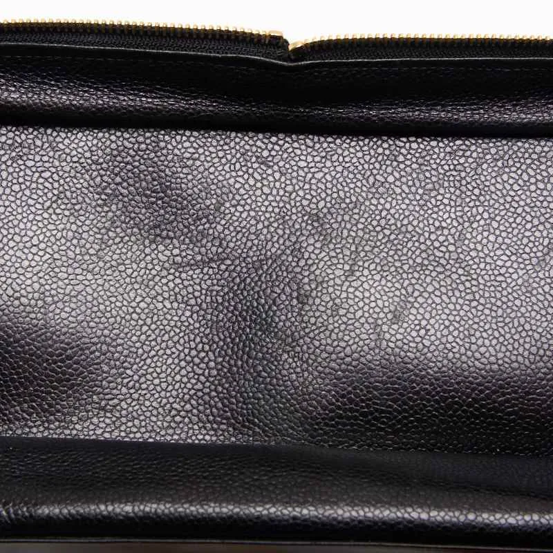 Chanel Matrasse Circle Coco Charm Vanity Bag Chain Shoulder Caviar S Black   Shoulder Bag  【 Ship】【SS】 Vintage s Online