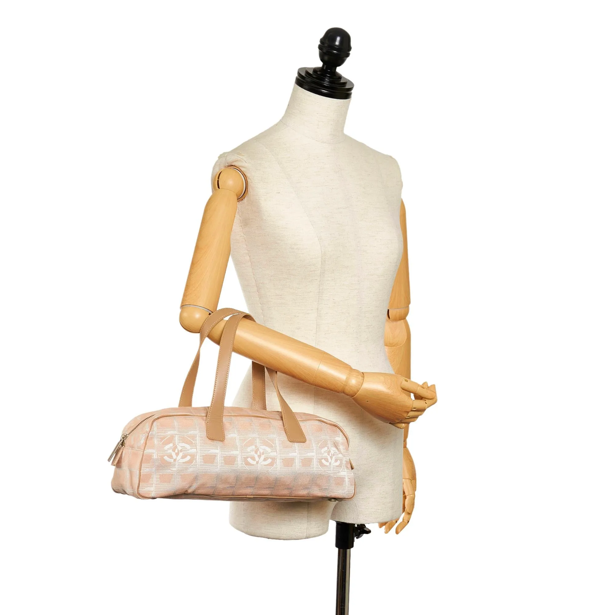 Chanel New Travel Line Nylon Handbag (SHG-32668)