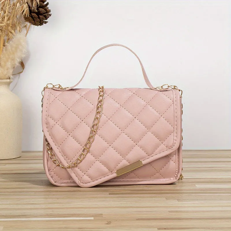 Chic Mini Quilted Crossbody Purse