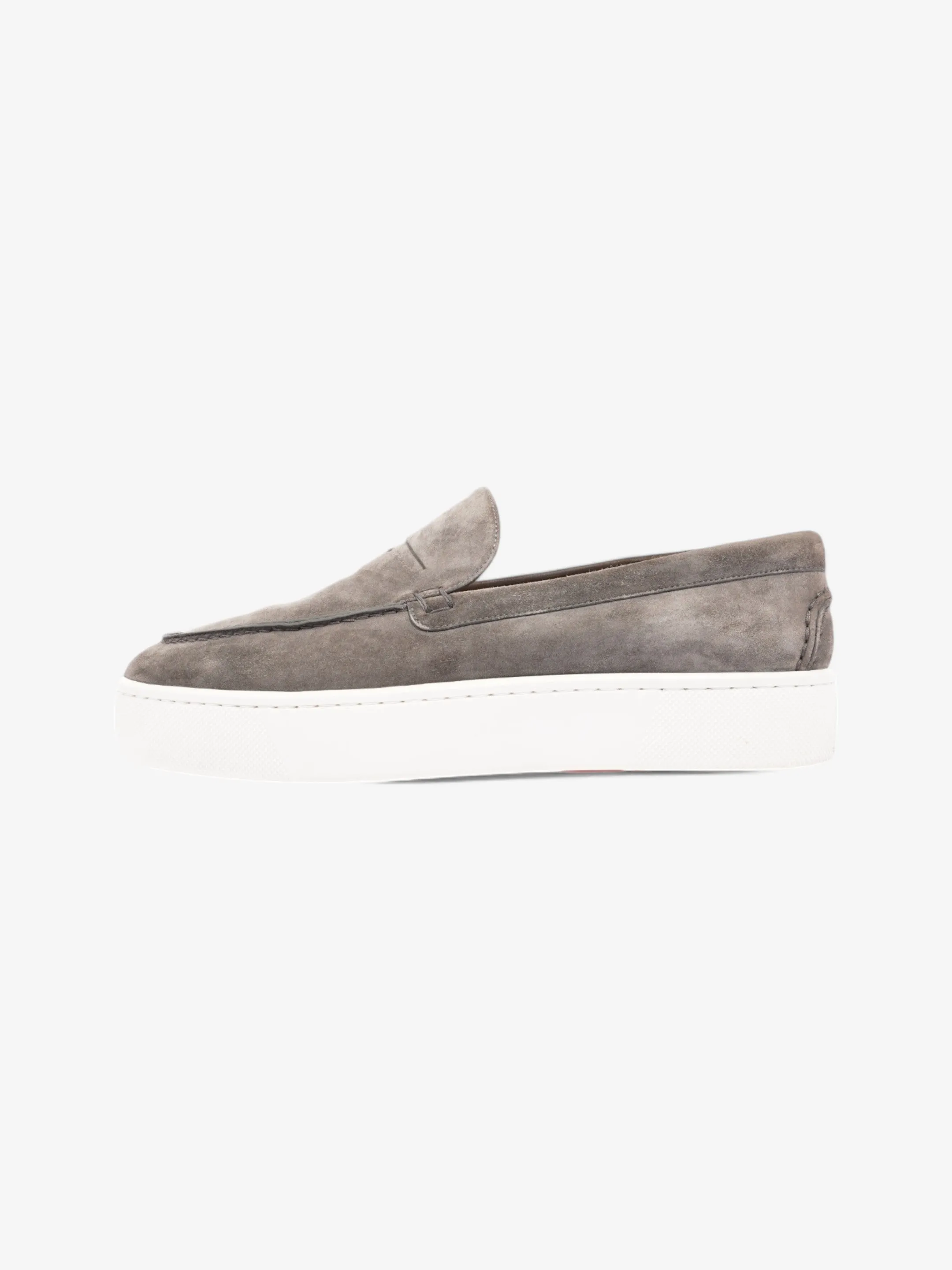 Christian Louboutin Paqueboat Grey Suede EU 42 UK 8