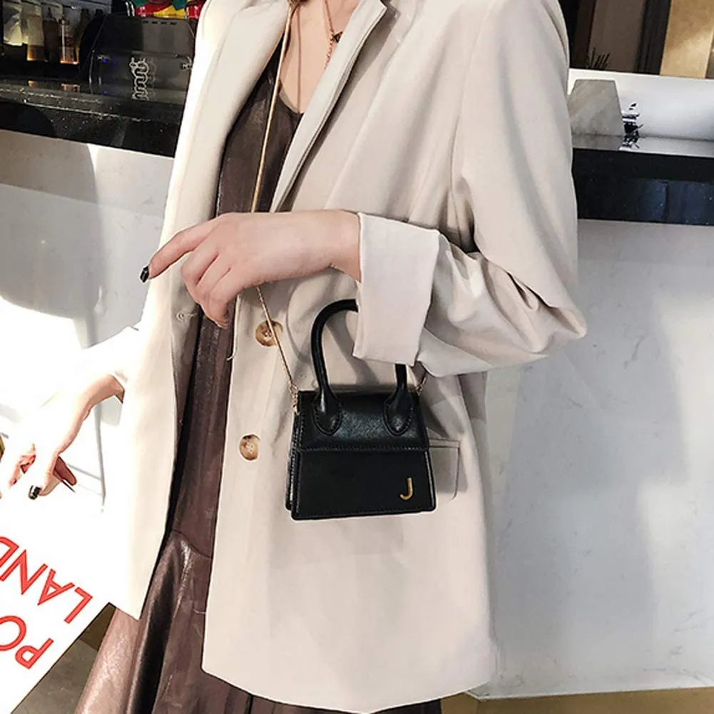 Clutch Purse Black Faux Leather Crossbody Mini Bags
