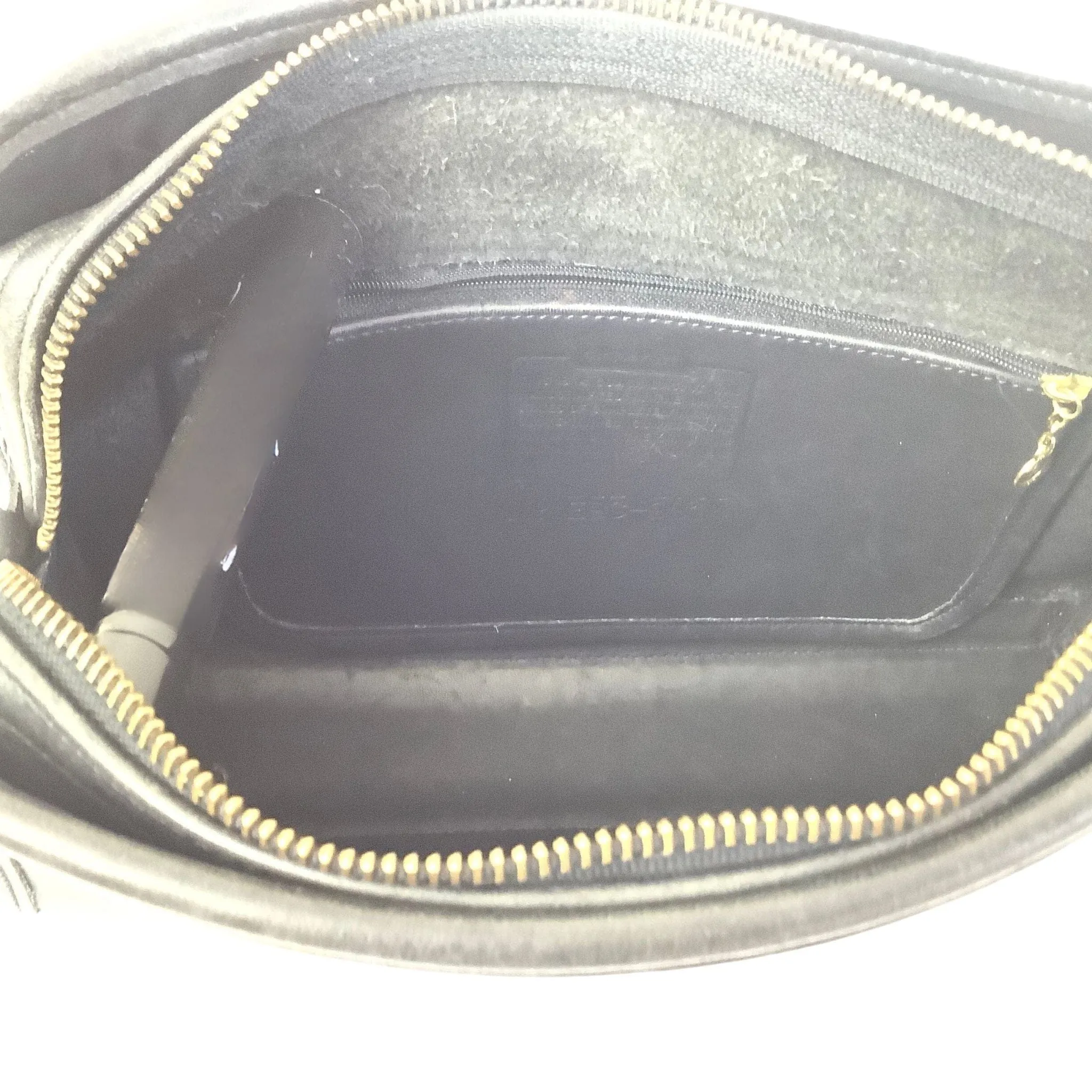 Coach Black Leather Bag