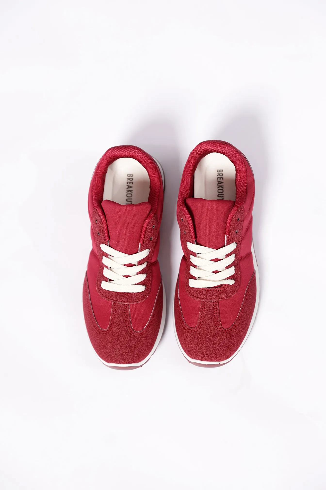 CONTRAST SNEAKERS