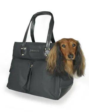 DjangoTote™ Waxed Canvas Dog Carrier Bag and Pet Travel Tote