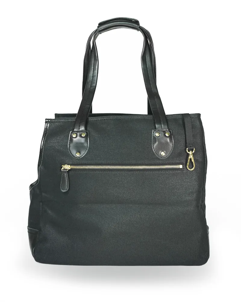 DjangoTote™ Waxed Canvas Dog Carrier Bag and Pet Travel Tote