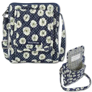 Dotted Daisy Navy Mini Crossbody