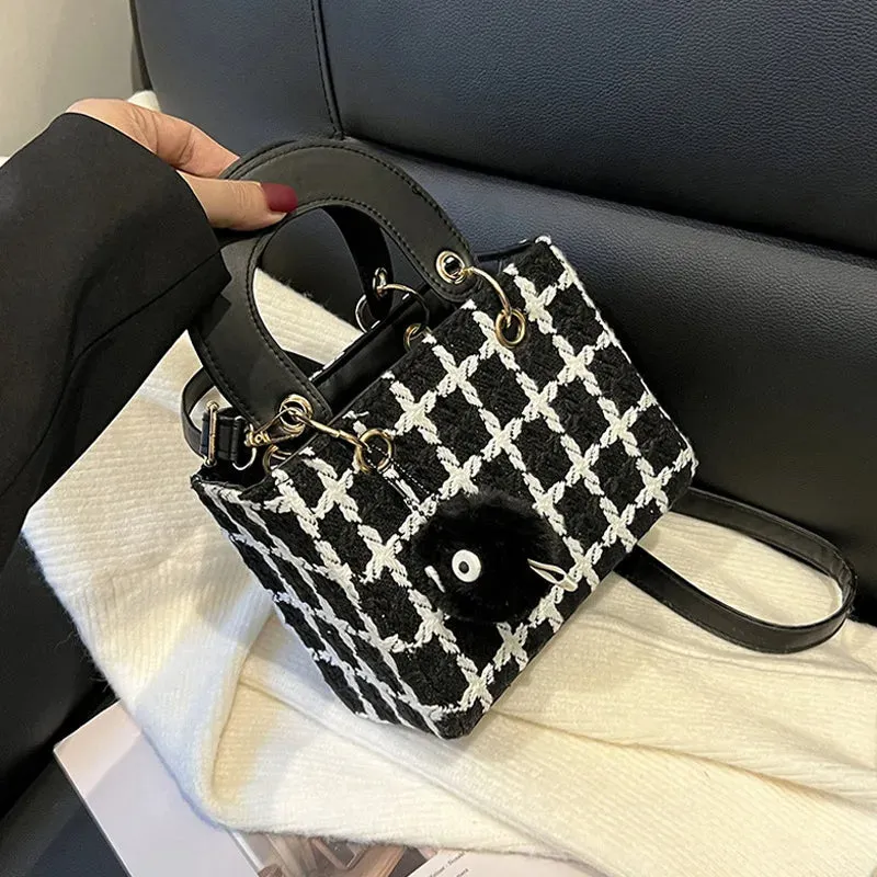 Elegant Elysian Square Women's Handbag