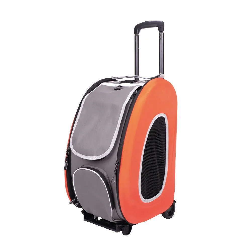 Eva Pet Wheeled Multifunctional Carrier - Hot Pink