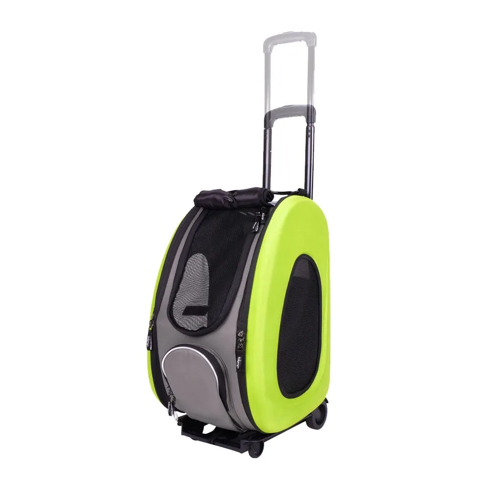 Eva Pet Wheeled Multifunctional Carrier - Hot Pink