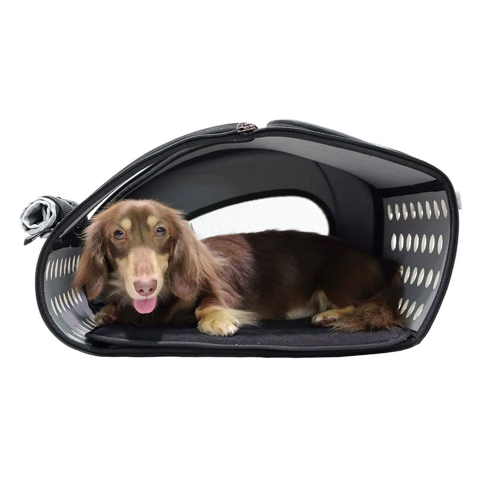 Eva Pet Wheeled Multifunctional Carrier - Hot Pink