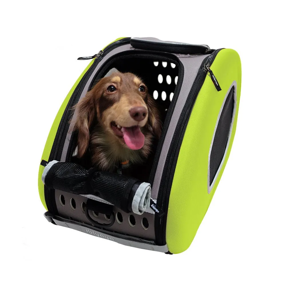 Eva Pet Wheeled Multifunctional Carrier - Hot Pink