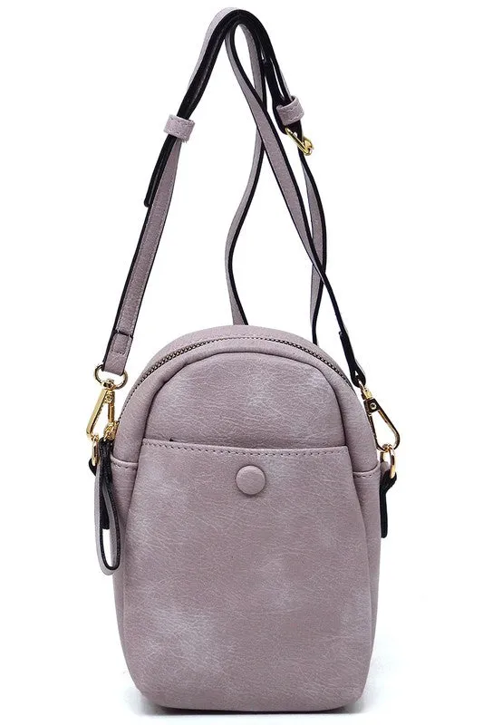 Front Pocket Mini Crossbody Bag Cell Phone Purse