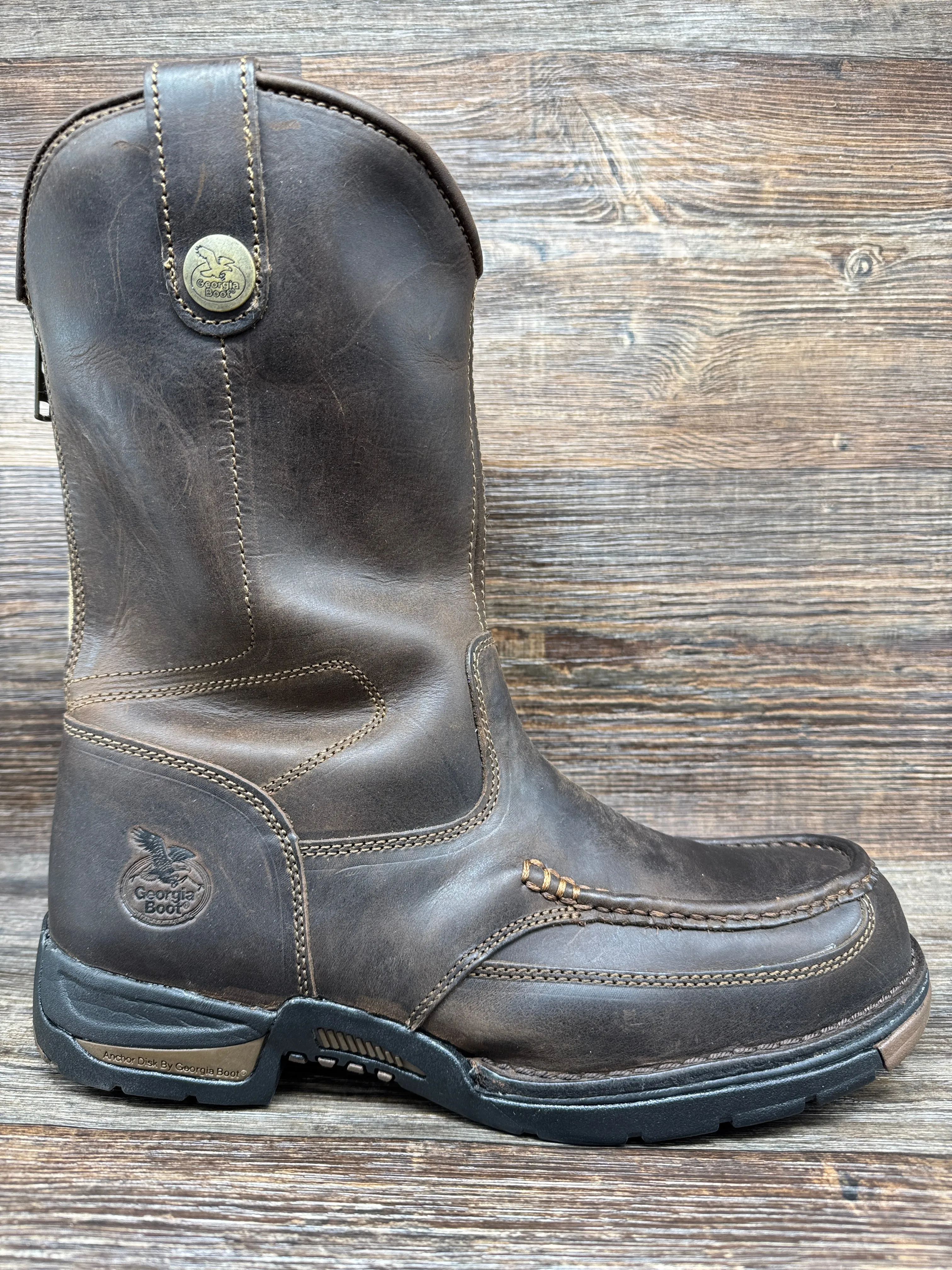 GB00246 Men’s Athens Steel Toe Work Boot by Georgia