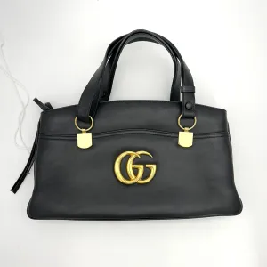 Gucci Black Leather Arli Shoulder Bag LA24126