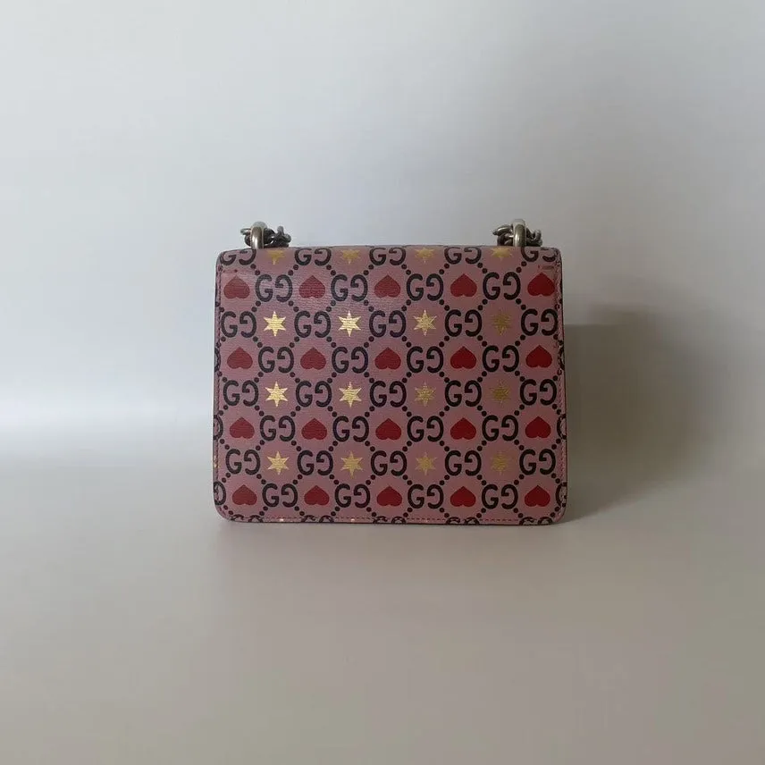 Gucci Dionysus GG Supreme Pink Shoulder Bag