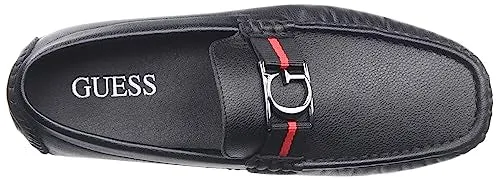 GUESS Men's Black Loafers Size 9