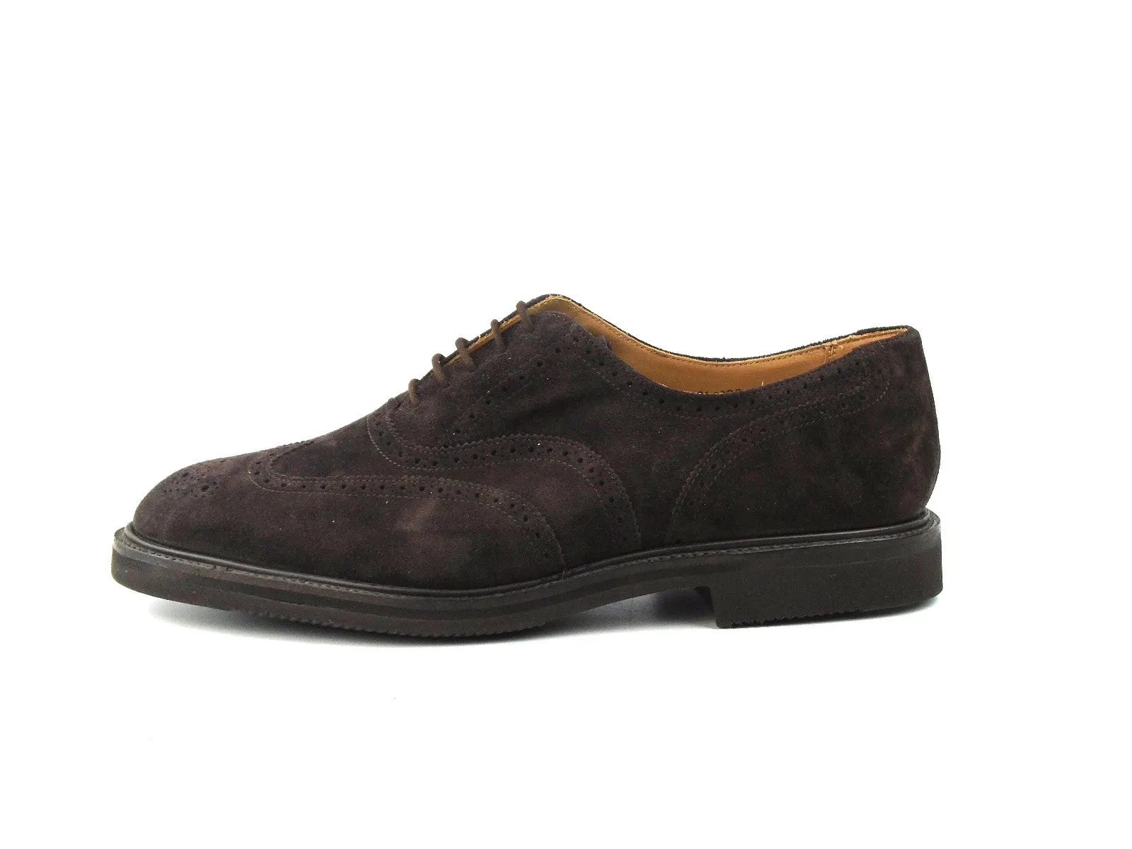 Jeremy Full Brogues  - Coffee Castorino Suede