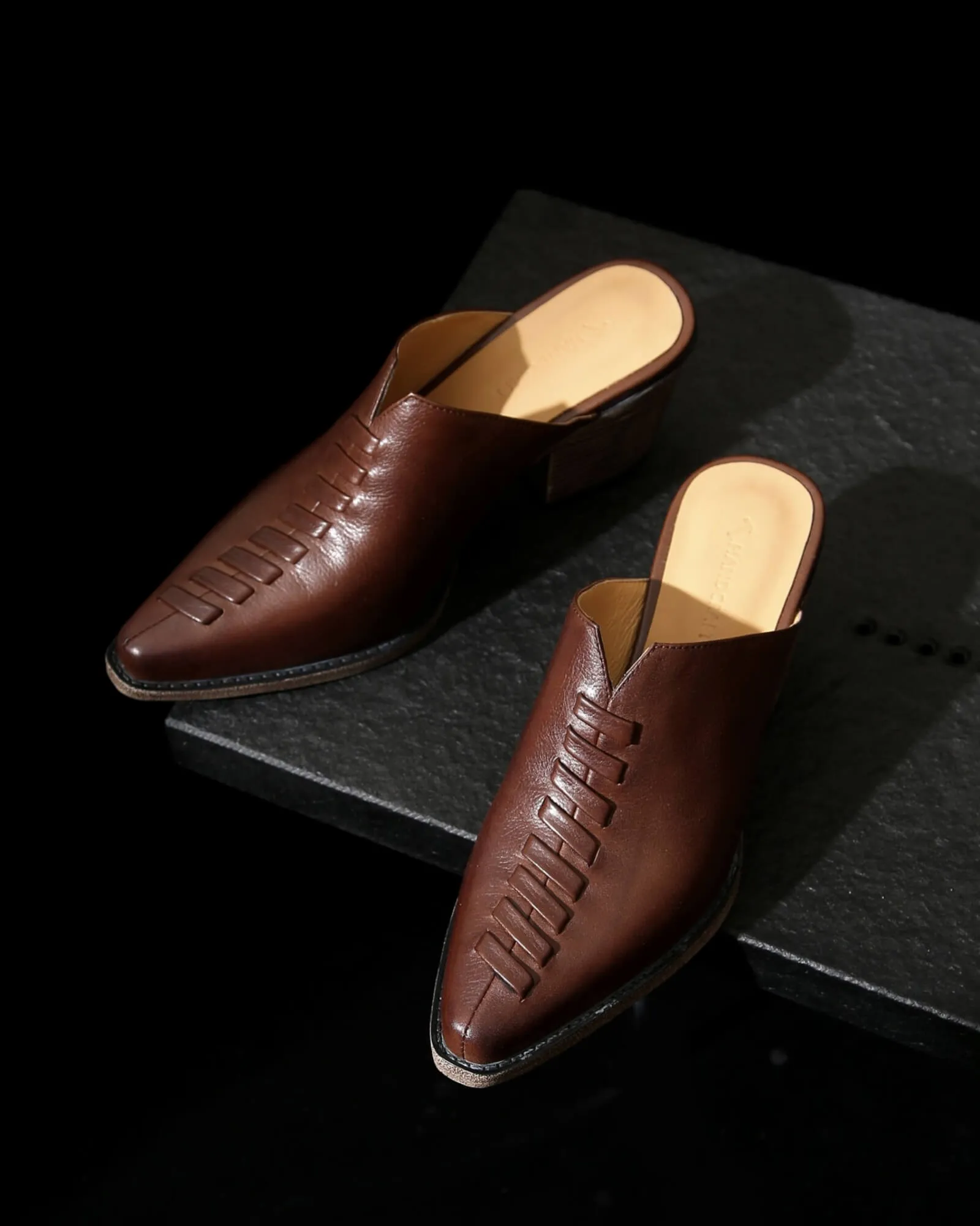 Joda - Leather Mules