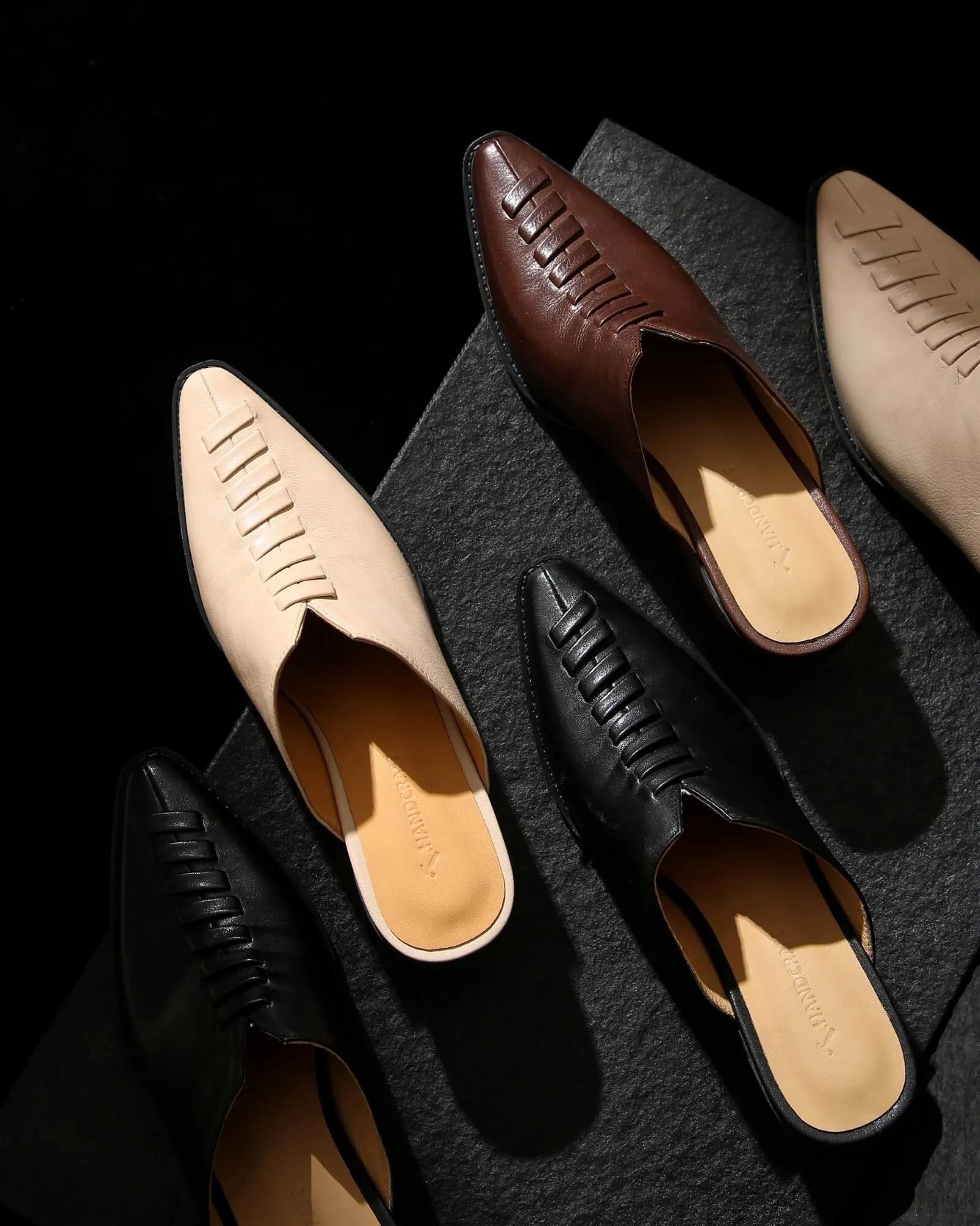 Joda - Leather Mules