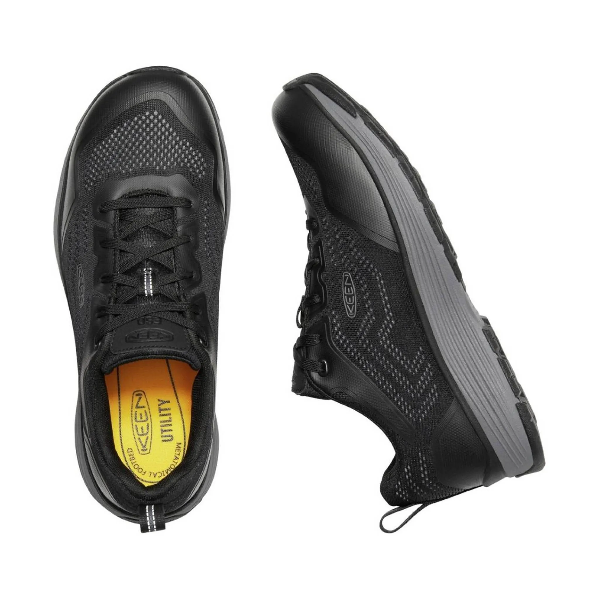 KEEN Utility Men's Sparta II ESD Aluminum Toe Work Shoe - Black