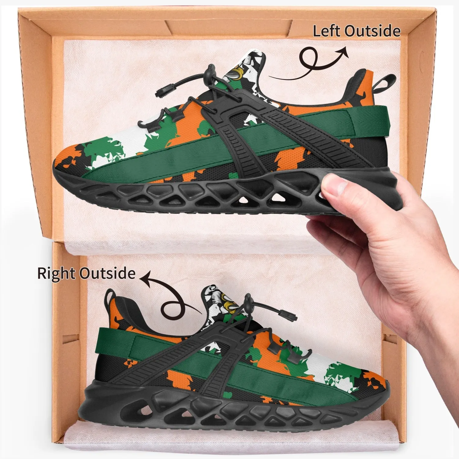 Kicxs CANES Camo Mesh Running Shoes