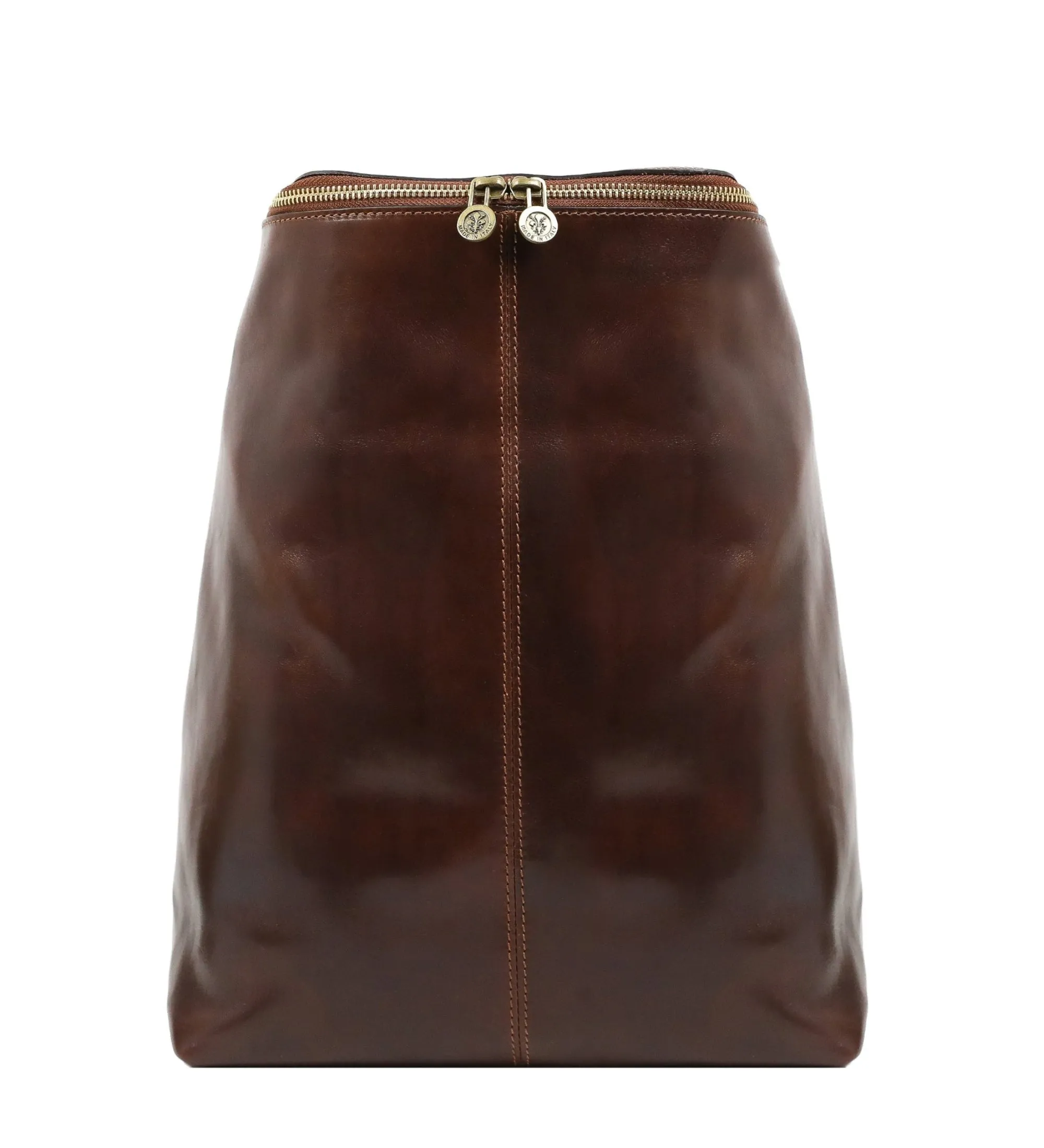 Leather Backpack for Women - A Bend in the River